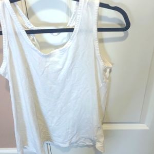 Tank white shirt